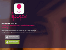 Tablet Screenshot of lipops.com